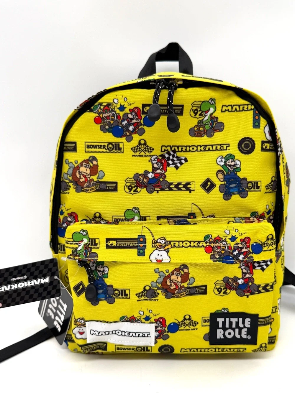 Title Role Japan Exclusive Nintendo Mario Kart Racing Backpack Girls Boys Unisex
